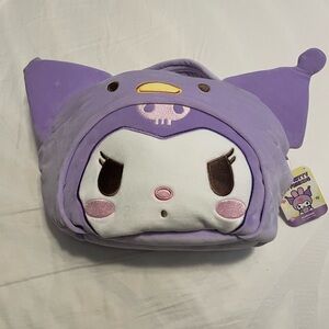 Sanrio Purple and White Plush Bag